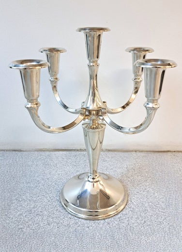 Kartano-Hopea kynttil&auml;njalka 225mm