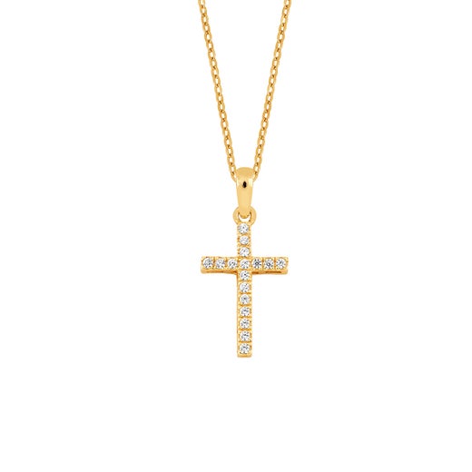 Lykken Crosses hopea ristikaulakoru 67532