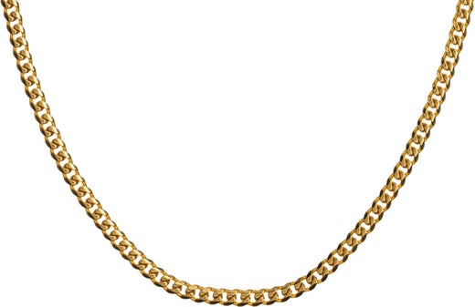 Panssari Ter&auml;skaulaketju Kullattu Bosie 50cm