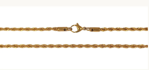 Cordell Ter&auml;skaulaketju Kullattu Bosie 45cm