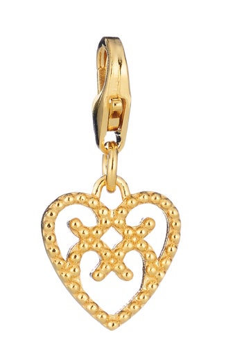 Lumoava Helmi syd&auml;n Charm kullattu