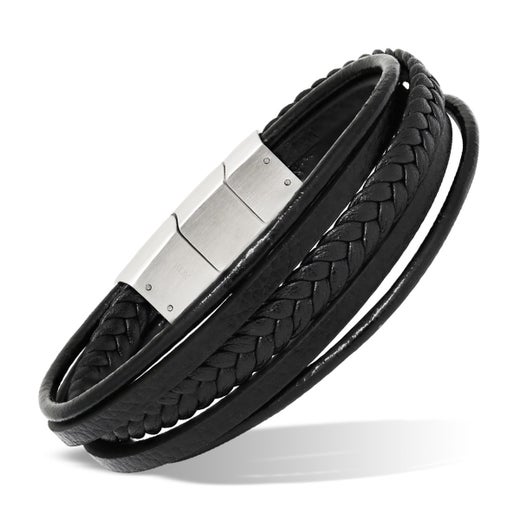 Korutuote viisinkertainen nahkarannekoru